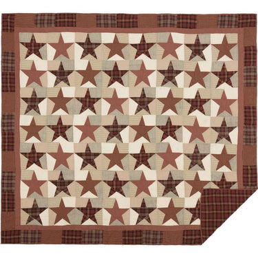 Abilene Star King Quilt 110Wx97L VHC Brands - The Fox Decor